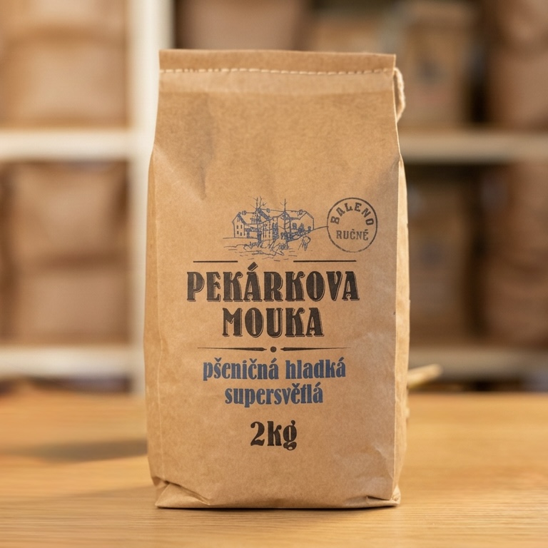 Balení Pšeničná mouka hladká supersvětlá